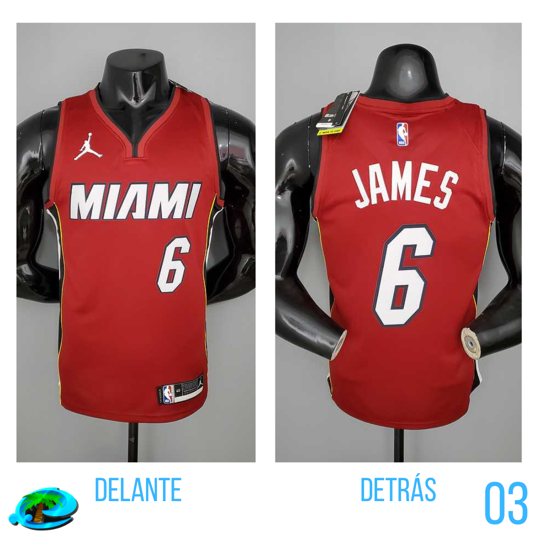Miami Heat JAMES#6