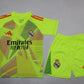 Kit de niño Real Madrid portero amarillo 24/25