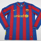 Barcelona retro 09/10 manga larga