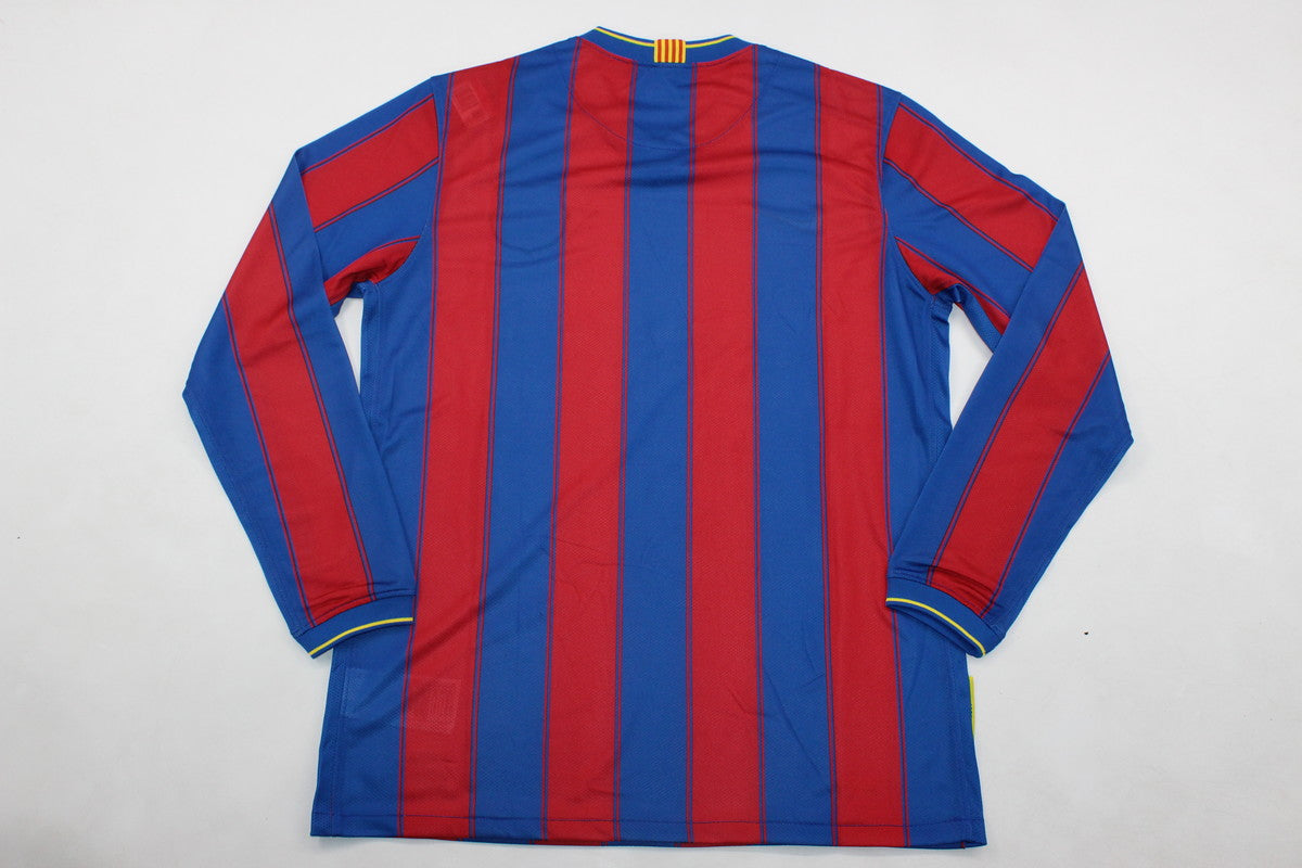 Barcelona retro 09/10 manga larga