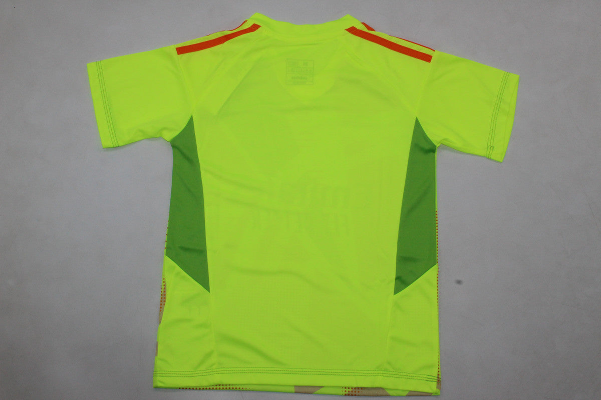 Kit de niño Real Madrid portero amarillo 24/25