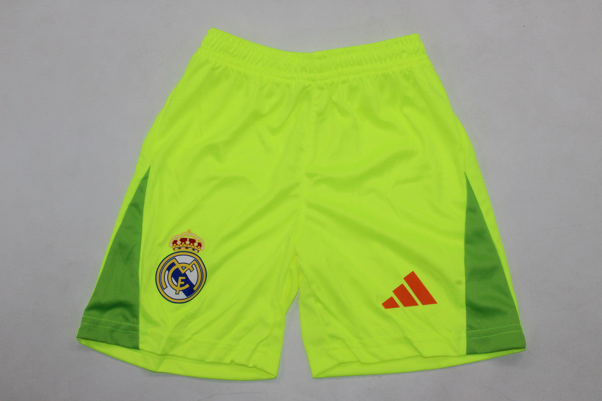 Kit de niño Real Madrid portero amarillo 24/25