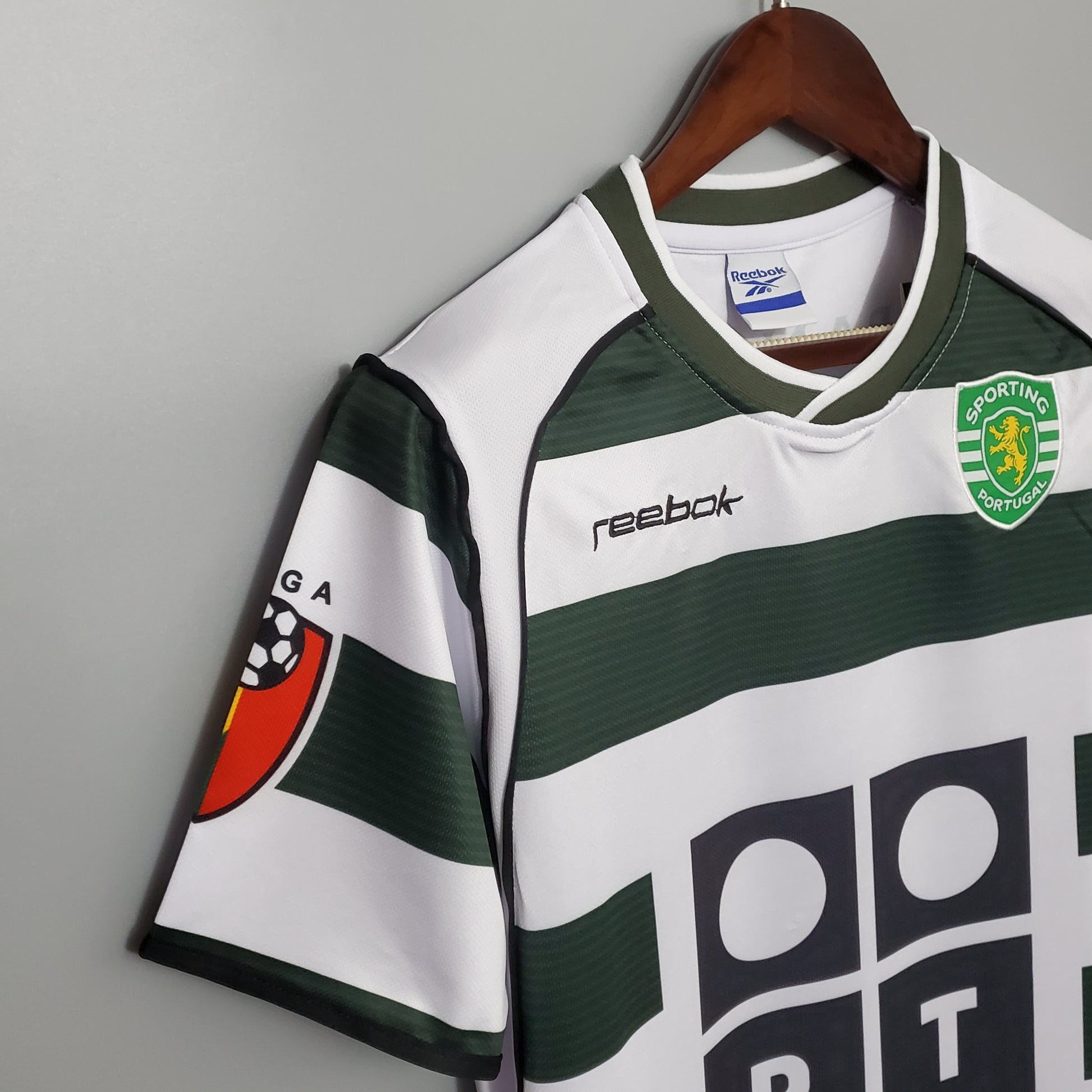 Camiseta Sporting de Lisboa Primera Equipación Retro Clásica
