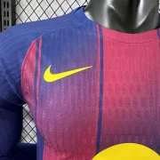 Barcelona local 25/26 manga larga versión jugador - Imagen 7