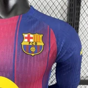 Barcelona local 25/26 manga larga versión jugador - Imagen 9