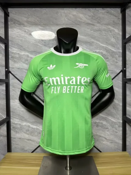 Arsenal portero color verde 25/26 version jugador