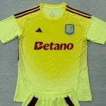 Aston Villa portero color amarillo 25/26