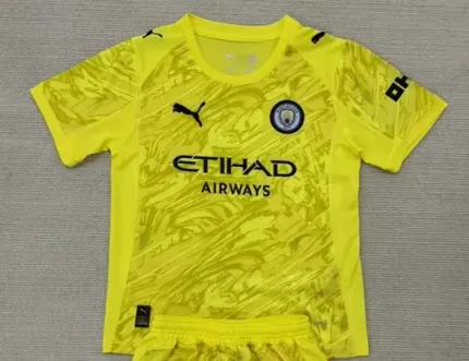 Manchester City portero color amarillo 25/26