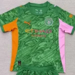 Manchester City portero color verde 25/26