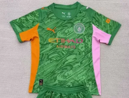 Manchester City portero color verde 25/26