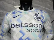 Inter de Milán visitante 25/26 manga larga versión jugador - Imagen 5