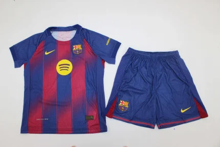 Kit de niño Barcelona local 25/26 versión jugador