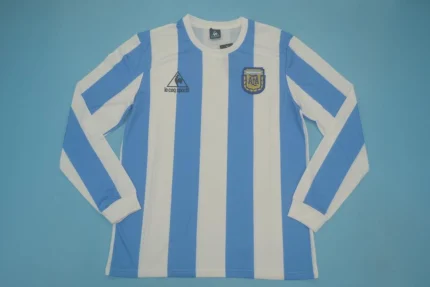 Argentina retro manga larga 1986