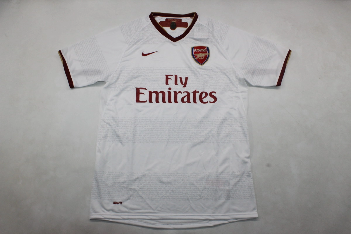 Retro-Clubes-Arsenal-07-08-visitante-portada Arsenal retro 07/08 visitante - Imagen 1