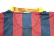 Barcelona retro 13/14 local versión jugador - Imagen 9