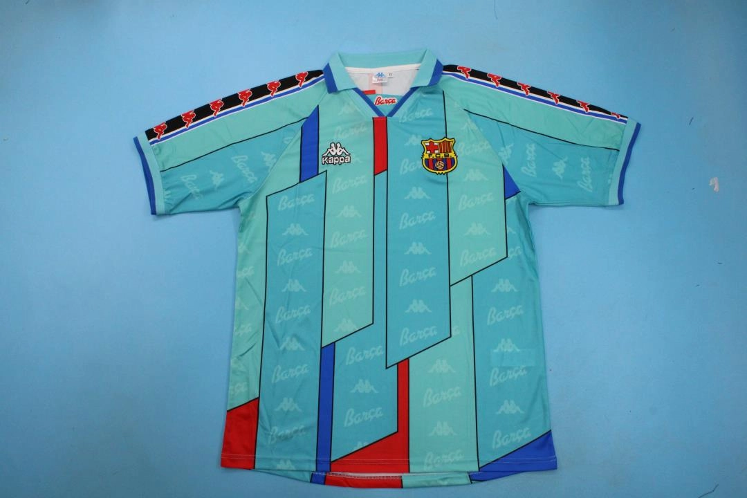 Retro-Clubes-Barcelona-96-97-visitante-portada Barcelona retro 96/97 visitante - Imagen 1