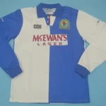 Blackburn Rovers retro manga larga 95/96
