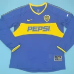 Boca Juniors retro manga larga 03/04