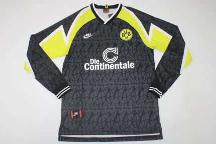 Borussia Dortmund retro manga larga 95/96 visitante