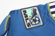 LA Galaxy retro manga larga 11/12 visitante - Imagen 11