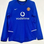 Manchester United retro manga larga 02/04 alternativa