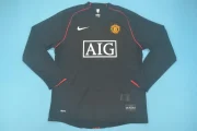 Manchester United retro manga larga 07/08 visitante