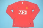 Manchester United retro manga larga 08/09 local