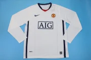 Manchester United retro manga larga 08/09 visitante