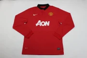 Manchester United retro manga larga 13/14 local