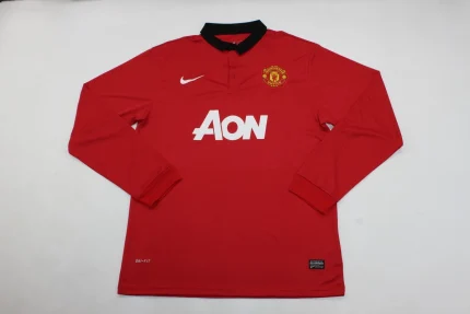 Manchester United retro manga larga 13/14 local