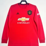 Manchester United retro manga larga 19/20 local