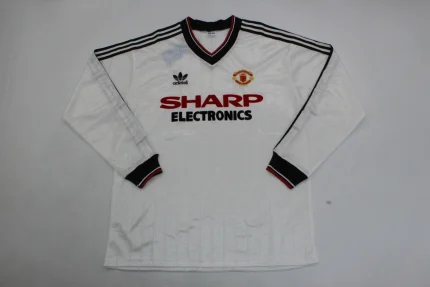 Manchester United retro manga larga 82/83 visitante