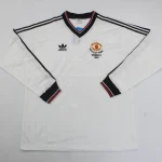 Manchester United retro manga larga 83/84 visitante