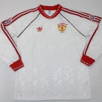 Manchester United retro manga larga 90/92 visitante