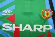 Manchester United retro manga larga 92/93 portero verde - Imagen 8