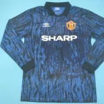 Manchester United retro manga larga 92/93