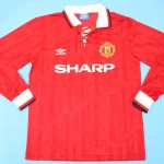 Manchester United retro manga larga 93/94 local