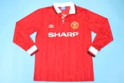 Manchester United retro manga larga 93/94 local