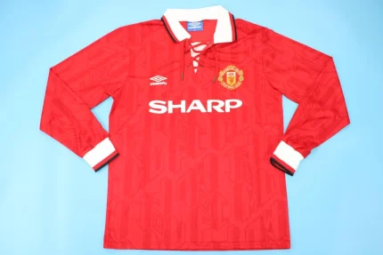 Manchester United retro manga larga 93/94 local