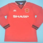Manchester United retro manga larga 94/95 local