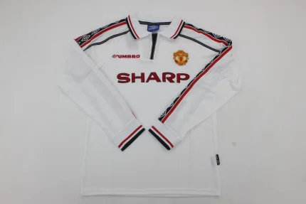 Manchester United retro manga larga 97/98 visitante