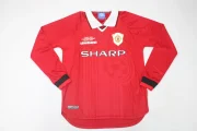 Manchester United retro manga larga 99/00 local