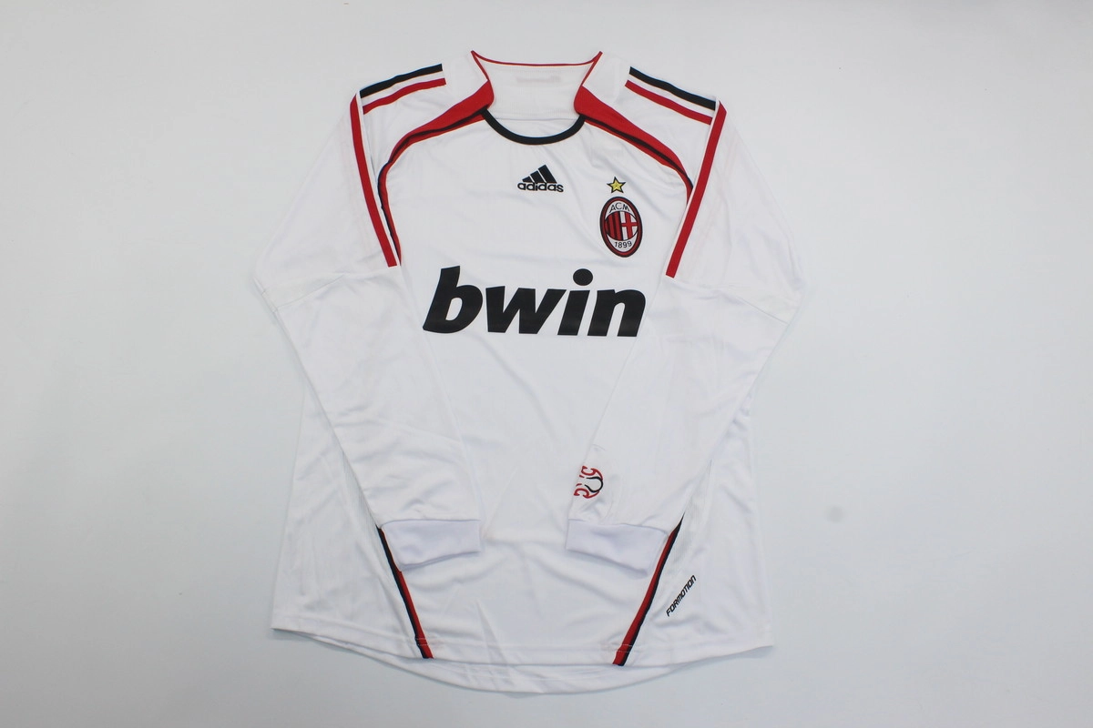 Retro-Clubes-Milan-06-07-manga-larga-visitante-portada Milán retro manga larga 06/07 visitante - Imagen 1