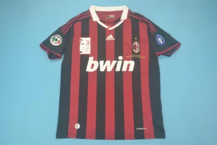 Milán retro 09/10 despedida Maldini