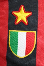 Milán retro 93/94 local edición Champions League - Imagen 9