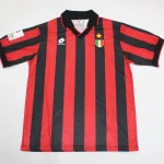 Milán retro 93/94 local edición Champions League