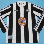 Newcastle United retro manga larga 96/97 local