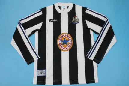 Newcastle United retro manga larga 96/97 local
