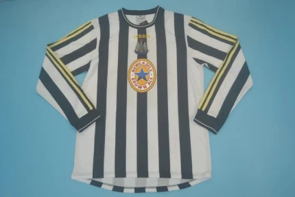 Newcastle United retro manga larga 97/99