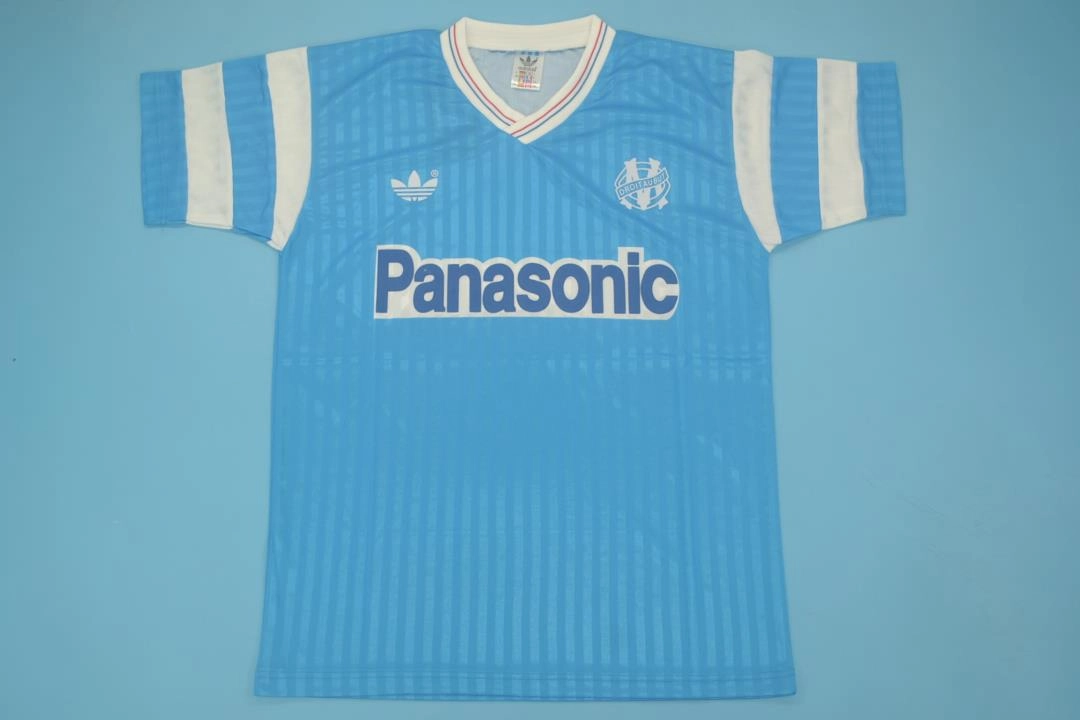 Retro-Clubes-Olympique-Marsella-90-91-visitante-portada Olympique Marsella retro 90/91 visitante - Imagen 1